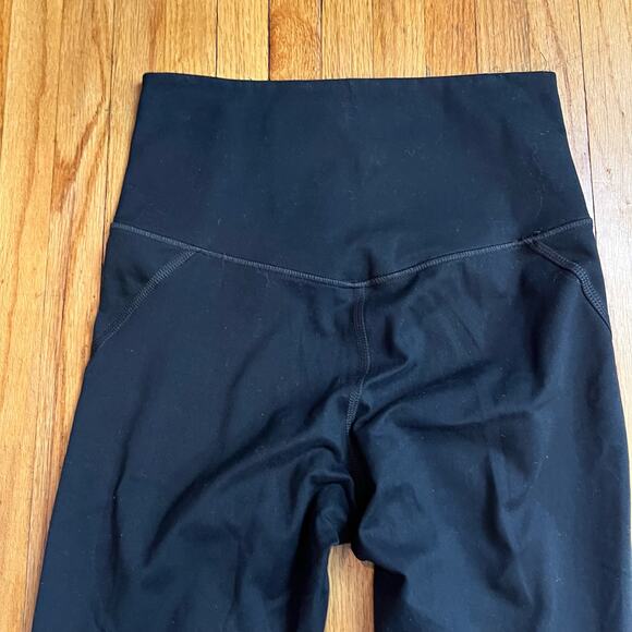 Girlfriend Collective Leggings Womens Small Black High Rise Full Pants - Picture 2 of 8